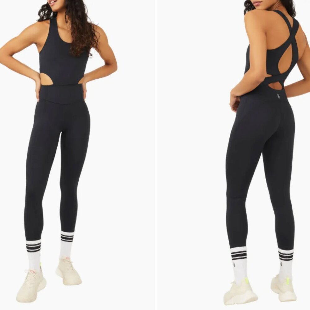 NWT Free People Movement Back It Up Jumpsuit